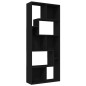 vidaXL Estantería librería madera contrachapada negro 67x24x161 cm vidaXL Estantería librería madera contrachapada negro 67x24x161 cm