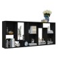 vidaXL Estantería librería madera contrachapada negro 67x24x161 cm vidaXL Estantería librería madera contrachapada negro 67x24x161 cm