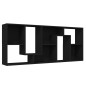vidaXL Estantería librería madera contrachapada negro 67x24x161 cm vidaXL Estantería librería madera contrachapada negro 67x24x161 cm