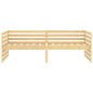 vidaXL Sofá cama de madera maciza de pino 90x200 cm vidaXL Sofá cama de madera maciza de pino 90x200 cm