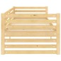 vidaXL Sofá cama de madera maciza de pino 90x200 cm vidaXL Sofá cama de madera maciza de pino 90x200 cm