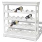 vidaXL Mueble botellero Abreu blanco vidaXL Mueble botellero Abreu blanco