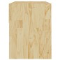 vidaXL Mesitas de noche 2 uds madera maciza de pino 40x31x40 cm vidaXL Mesitas de noche 2 uds madera maciza de pino 40x31x40 cm