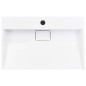 vidaXL Lavabo 60x38x11 cm resina mineral/mármol blanco vidaXL Lavabo 60x38x11 cm resina mineral/mármol blanco