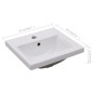 vidaXL Lavabo encastrado de cerámica blanco 42x39x18 cm vidaXL Lavabo encastrado de cerámica blanco 42x39x18 cm