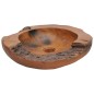 vidaXL Lavabo de teca maciza 45 cm