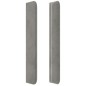 vidaXL Cabecero con orejas de terciopelo gris claro 103x16x118/128 cm vidaXL Cabecero con orejas de terciopelo gris claro 103x16x118/128 cm