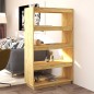 vidaXL Estantería/divisor de espacios madera maciza pino 80x35x135 cm vidaXL Estantería/divisor de espacios madera maciza pino 80x35x135 cm