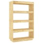 vidaXL Estantería/divisor de espacios madera maciza pino 80x35x135 cm vidaXL Estantería/divisor de espacios madera maciza pino 80x35x135 cm
