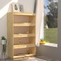 vidaXL Estantería/divisor de espacios madera maciza pino 80x35x135 cm vidaXL Estantería/divisor de espacios madera maciza pino 80x35x135 cm