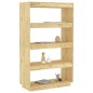 vidaXL Estantería/divisor de espacios madera maciza pino 80x35x135 cm vidaXL Estantería/divisor de espacios madera maciza pino 80x35x135 cm