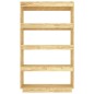 vidaXL Estantería/divisor de espacios madera maciza pino 80x35x135 cm vidaXL Estantería/divisor de espacios madera maciza pino 80x35x135 cm