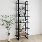 vidaXL Armario alto madera contrachapada gris 80x30x210 cm vidaXL Armario alto madera contrachapada gris 80x30x210 cm