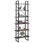 vidaXL Armario alto madera contrachapada gris 80x30x210 cm vidaXL Armario alto madera contrachapada gris 80x30x210 cm