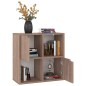 vidaXL Estantería madera de ingeniería gris sonoma roble 60x27,5x88 cm vidaXL Estantería madera de ingeniería gris sonoma roble 60x27,5x88 cm