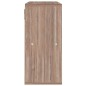 vidaXL Estantería madera de ingeniería gris sonoma roble 60x27,5x88 cm vidaXL Estantería madera de ingeniería gris sonoma roble 60x27,5x88 cm