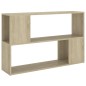 vidaXL Librería de madera contrachapada roble Sonoma 100x24x63 cm vidaXL Librería de madera contrachapada roble Sonoma 100x24x63 cm