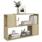 vidaXL Librería de madera contrachapada roble Sonoma 100x24x63 cm vidaXL Librería de madera contrachapada roble Sonoma 100x24x63 cm