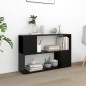 vidaXL Librería de madera contrachapada negro 100x24x63 cm vidaXL Librería de madera contrachapada negro 100x24x63 cm