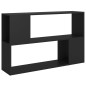 vidaXL Librería de madera contrachapada negro 100x24x63 cm vidaXL Librería de madera contrachapada negro 100x24x63 cm