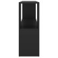 vidaXL Librería de madera contrachapada negro 100x24x63 cm vidaXL Librería de madera contrachapada negro 100x24x63 cm