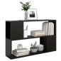 vidaXL Librería de madera contrachapada negro 100x24x63 cm vidaXL Librería de madera contrachapada negro 100x24x63 cm