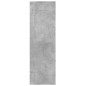 vidaXL Estantería madera contrachapada gris hormigón 98x30x98 cm vidaXL Estantería madera contrachapada gris hormigón 98x30x98 cm