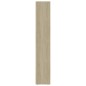 vidaXL Estantería madera contrachapada blanco y roble 36x30x171 cm vidaXL Estantería madera contrachapada blanco y roble 36x30x171 cm