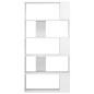 vidaXL Estantería/divisor de espacios blanco brillante 80x24x159 cm