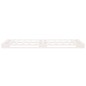 vidaXL Estructura de cama madera maciza pino blanco 75x190 cm vidaXL Estructura de cama madera maciza pino blanco 75x190 cm