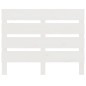 vidaXL Estructura de cama madera maciza pino blanco 75x190 cm vidaXL Estructura de cama madera maciza pino blanco 75x190 cm
