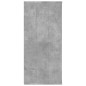 vidaXL Estantería/Aparador madera ingeniería gris hormigón 66x30x98 cm