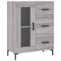 vidaXL Aparador alto madera contrachapada gris sonoma 69,5x34x180 cm vidaXL Aparador alto madera contrachapada gris sonoma 69,5x34x180 cm