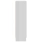 vidaXL Armario de libros contrachapada blanco brillo 82,5x30,5x115 cm vidaXL Armario de libros contrachapada blanco brillo 82,5x30,5x115 cm