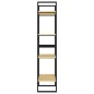 vidaXL Estantería de 4 niveles madera maciza de pino 60x30x140 cm vidaXL Estantería de 4 niveles madera maciza de pino 60x30x140 cm