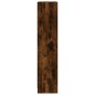 vidaXL Estantería 3 niveles contrachapada roble ahumado 40x24x109 cm vidaXL Estantería 3 niveles contrachapada roble ahumado 40x24x109 cm
