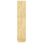 vidaXL Estantería/divisor de espacios madera maciza pino 80x35x167 cm