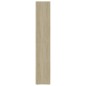 vidaXL Estantería madera contrachapada color roble Sonoma 36x30x171 cm vidaXL Estantería madera contrachapada color roble Sonoma 36x30x171 cm