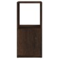 vidaXL Armario giratorio aglomerado roble ahumado 34,5x34,5x75,5 cm vidaXL Armario giratorio aglomerado roble ahumado 34,5x34,5x75,5 cm