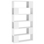 vidaXL Estantería divisor de espacios blanco 100x24x188 cm vidaXL Estantería divisor de espacios blanco 100x24x188 cm