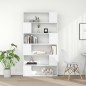 vidaXL Estantería divisor de espacios blanco 100x24x188 cm vidaXL Estantería divisor de espacios blanco 100x24x188 cm