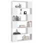 vidaXL Estantería divisor de espacios blanco 100x24x188 cm vidaXL Estantería divisor de espacios blanco 100x24x188 cm