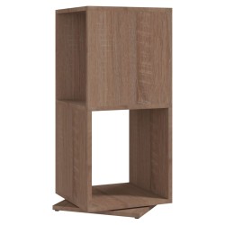 vidaXL Armario giratorio aglomerado roble Sonoma 34,5x34,5x75,5 cm