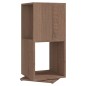 vidaXL Armario giratorio aglomerado roble Sonoma 34,5x34,5x75,5 cm vidaXL Armario giratorio aglomerado roble Sonoma 34,5x34,5x75,5 cm