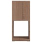 vidaXL Armario giratorio aglomerado roble Sonoma 34,5x34,5x75,5 cm vidaXL Armario giratorio aglomerado roble Sonoma 34,5x34,5x75,5 cm