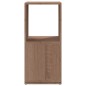 vidaXL Armario giratorio aglomerado roble Sonoma 34,5x34,5x75,5 cm vidaXL Armario giratorio aglomerado roble Sonoma 34,5x34,5x75,5 cm