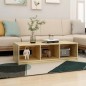 vidaXL Mesa de centro de madera maciza de pino 110x50x34 cm vidaXL Mesa de centro de madera maciza de pino 110x50x34 cm