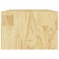 vidaXL Mesa de centro de madera maciza de pino 110x50x34 cm vidaXL Mesa de centro de madera maciza de pino 110x50x34 cm