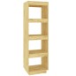 vidaXL Estantería/divisor de espacios madera maciza pino 40x35x135 cm vidaXL Estantería/divisor de espacios madera maciza pino 40x35x135 cm
