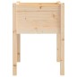 vidaXL Jardineras 2 uds madera maciza de pino 50x50x70 cm vidaXL Jardineras 2 uds madera maciza de pino 50x50x70 cm